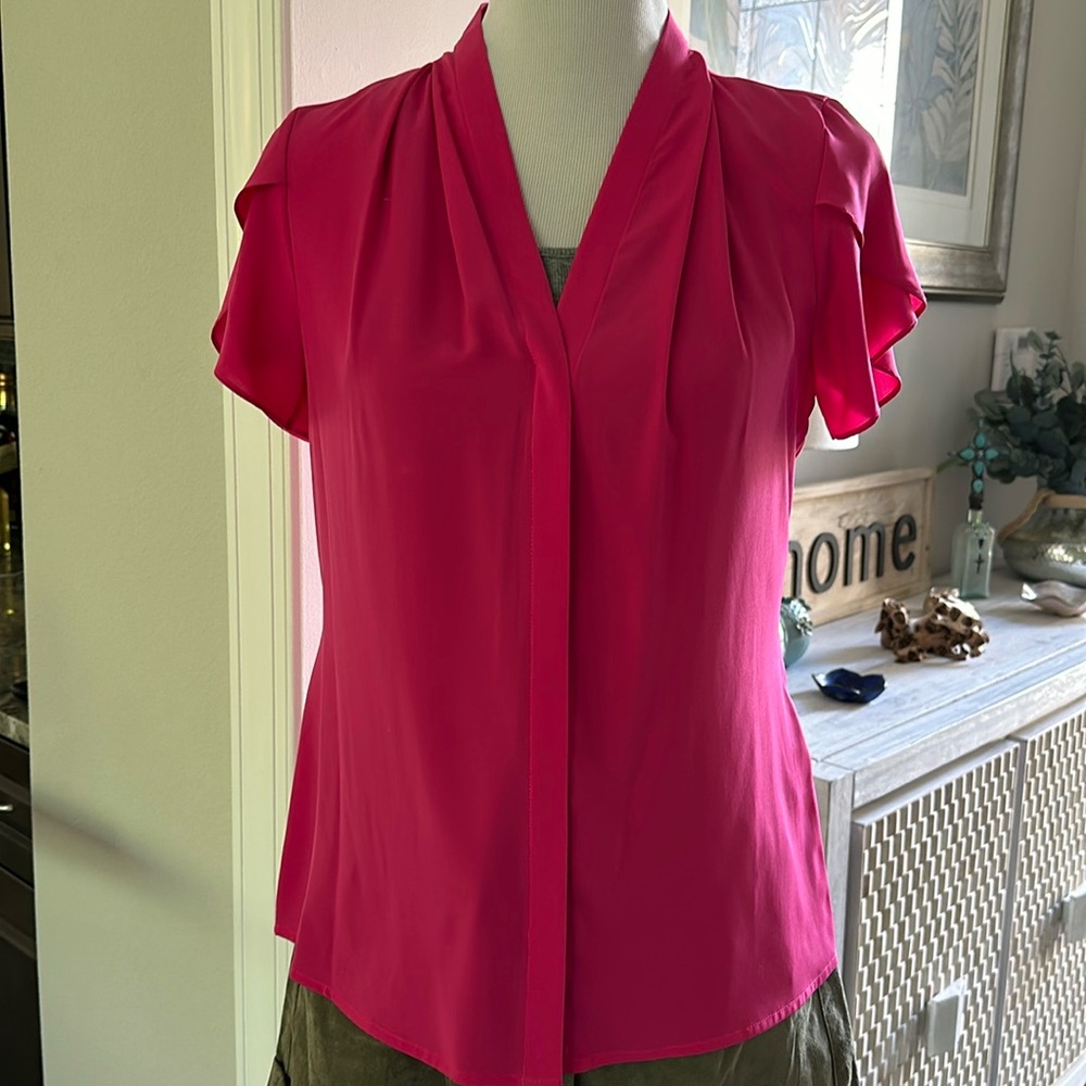 Calvin Klein short sleeved blouse